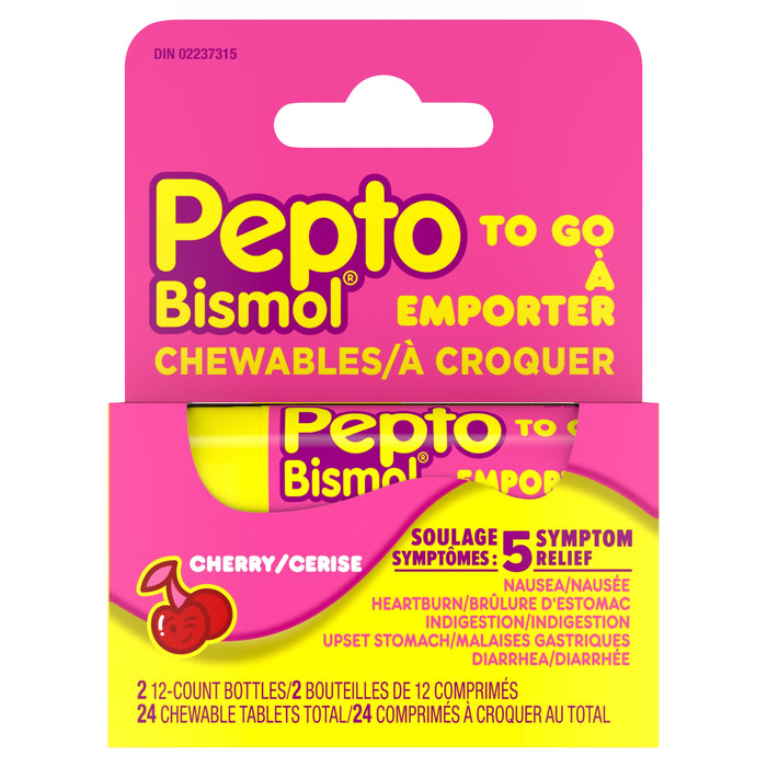 Pepto Bismol To-Go Chew Tabs