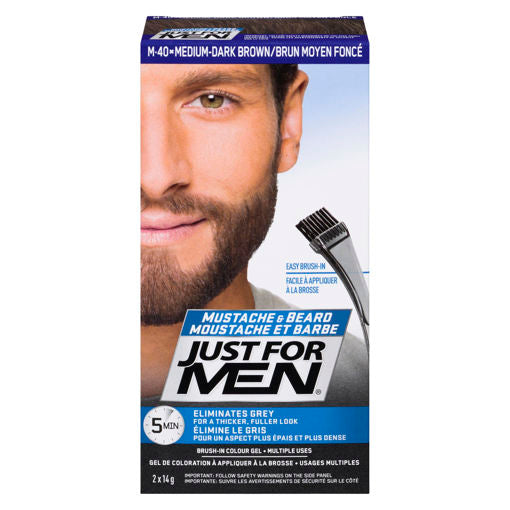 Just For Men Mustache & Beard- Medium Dark Brown
