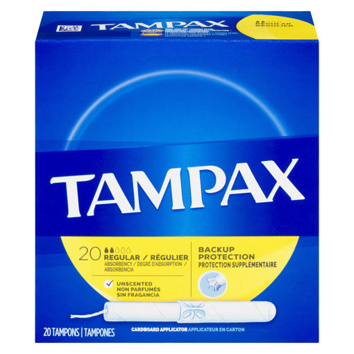 Tampax Regular Unscented Tampons