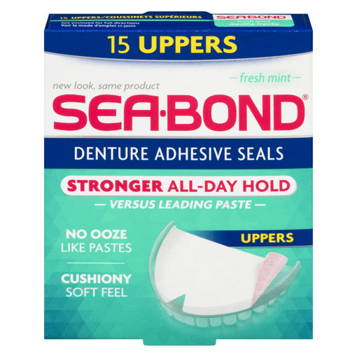 Sea Bond Denture Adhesive Uppers