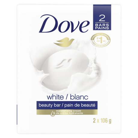 Dove Moisture Beauty Bar - White