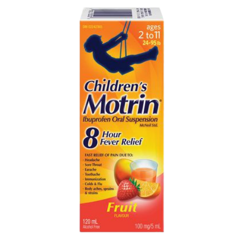Children's Motrin Suspension - Fruit