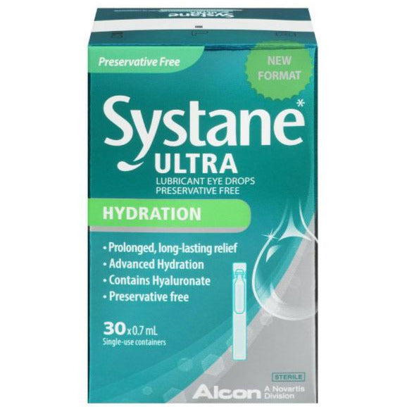 Systane Ultra Hydration Preservative Free Lubricant Eye Drops