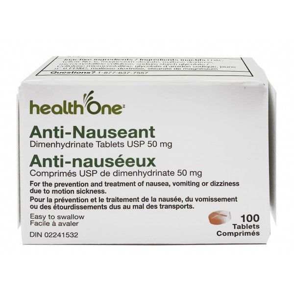 Health ONE Anti-Nauseant 100 tablets