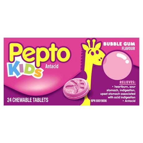 Pepto Bismol Kids Chewables - Bubblegum