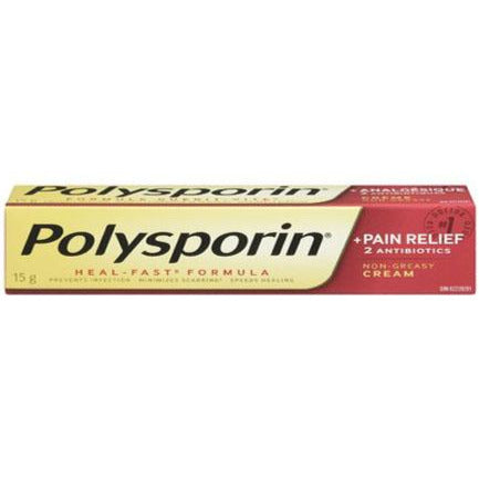 Polysporin Plus Pain Relief Antibiotic Cream