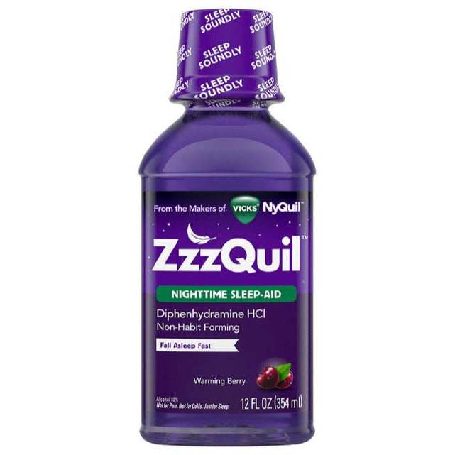 ZzzQuil Sleep-Aid Liquid - Berry