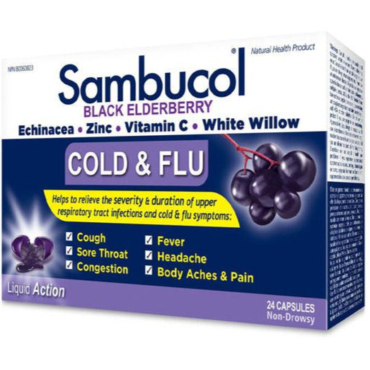 Sambucol Black Elderberry Cold & Flu