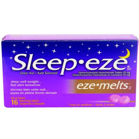 Sleep-eze Eze-Melts Dissolving Tablets