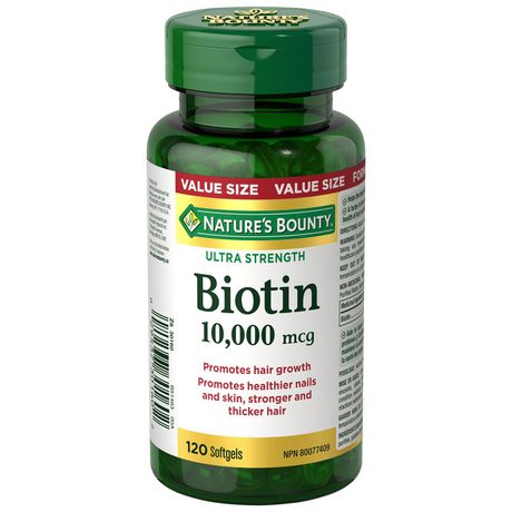 Nature's Bounty Maximum Strength Biotin - 10,000 mcg