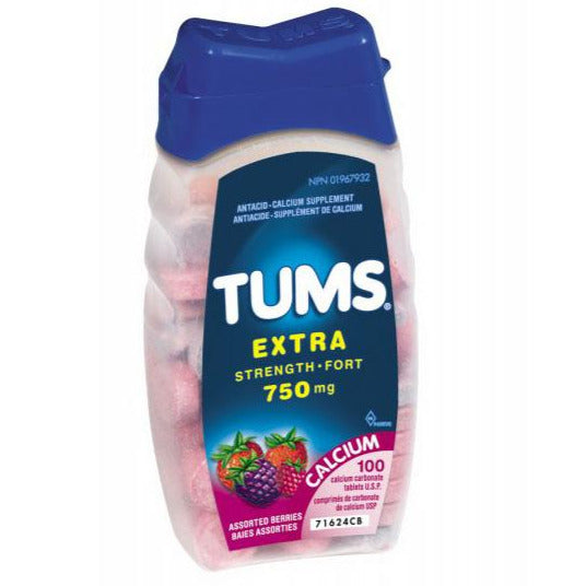 Tums Extra Strength Antacid - Assorted Berries