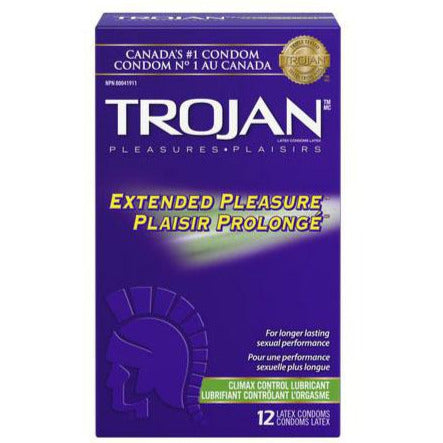 Trojan Extended Condoms with Climax Control Lubricant