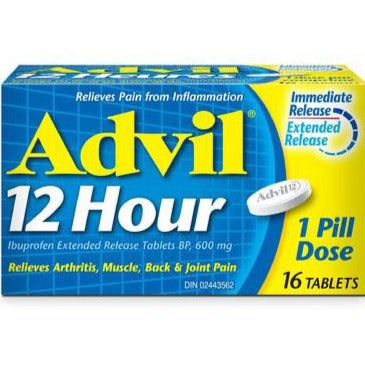 Advil 12 Hour Extended Release