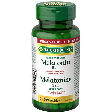 Nature's Bounty Melatonin 5 Mg