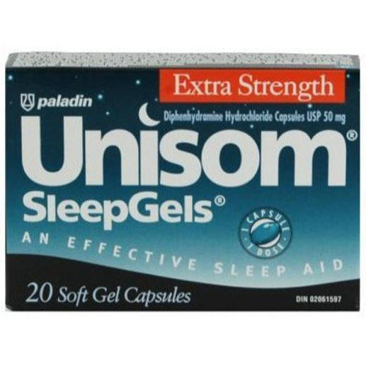 Unisom Extra Strength Sleep Gels