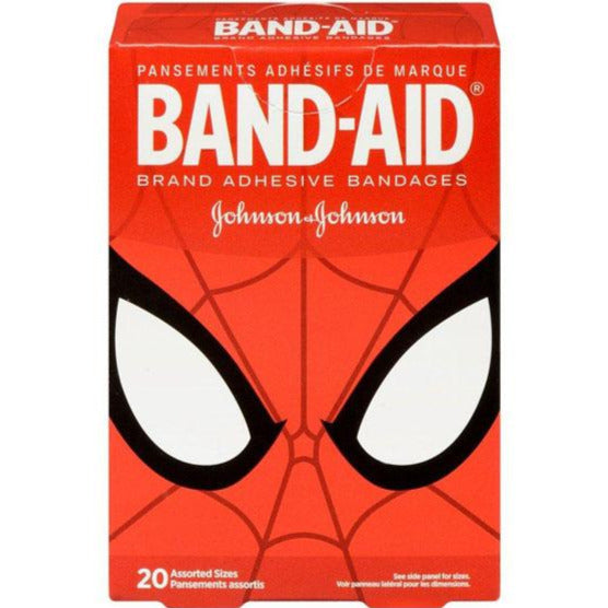 Band-Aid Spiderman Bandages