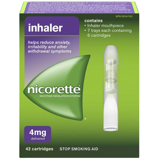 Nicorette Stop Smoking Aid Nicotine Inhalator Refill Pack