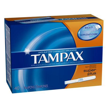 Tampax Super Plus Unscented Tampons