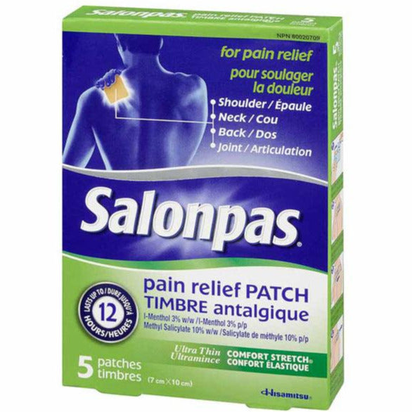 Salonpas 12 Hour Pain Relief Patch