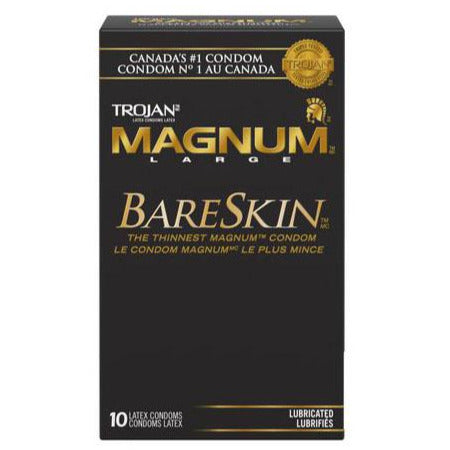 Trojan Magnum Bareskin Premium Lubricated Condoms