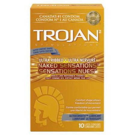 Trojan Naked Sensations Ultra Ribbed
