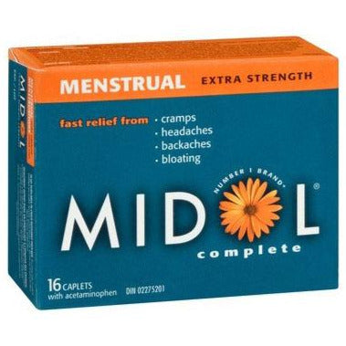 Midol Extra Strength Menstrual Complete