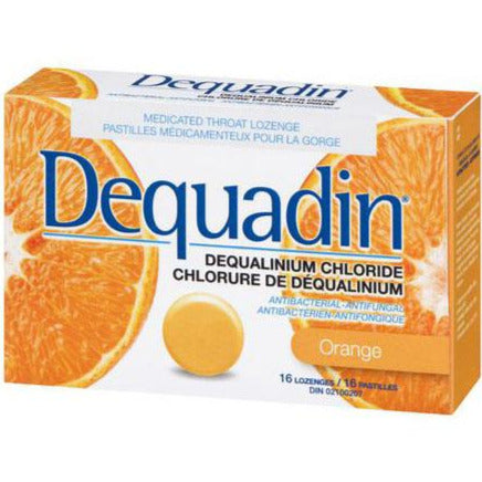 Dequadin Lozenges - Orange