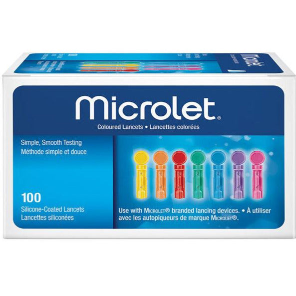 Microlet Coloured Lancets