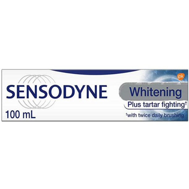 Sensodyne Whitening Plus Tartar Fighting Toothpaste