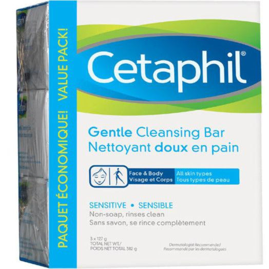 Cetaphil Gentle Cleansing Bar Value Pack