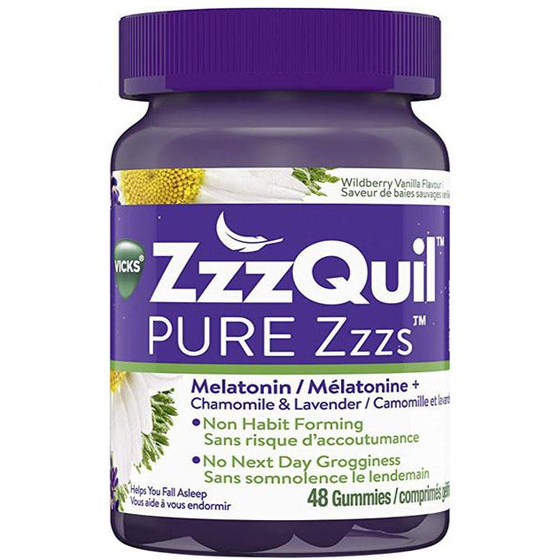 ZzzQuil Pure Zzz's Melatonin Sleep Aid Gummy