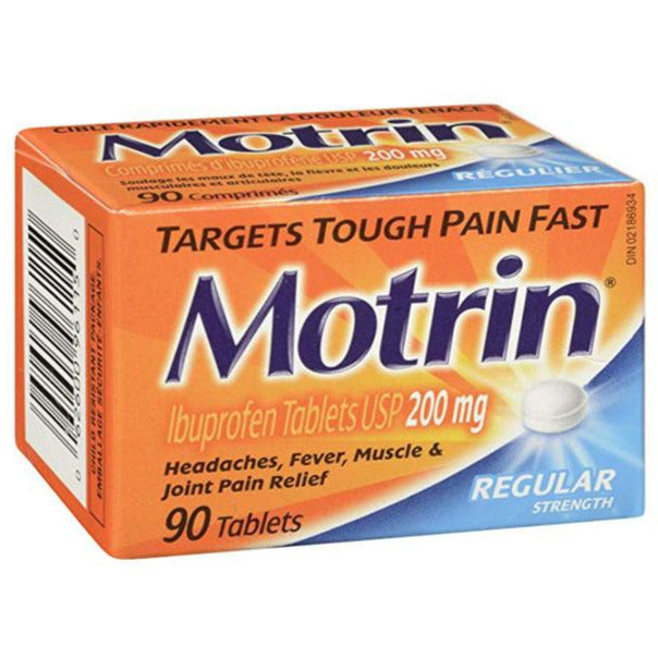 Motrin 200 mg Regular Strength