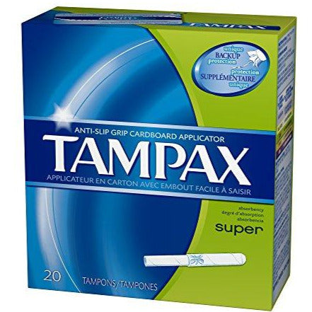 Tampax Super Unscented Tampons