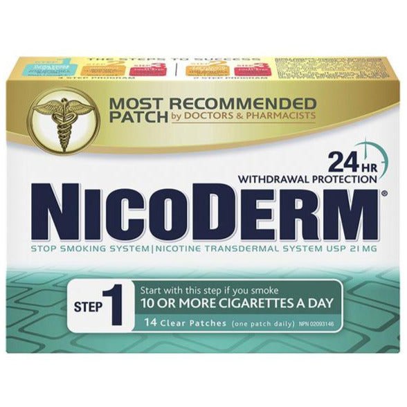 Nicoderm Stop Smoking System STEP 1 21 mg