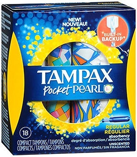 Tampax Pocket Pearl Regular Tampons