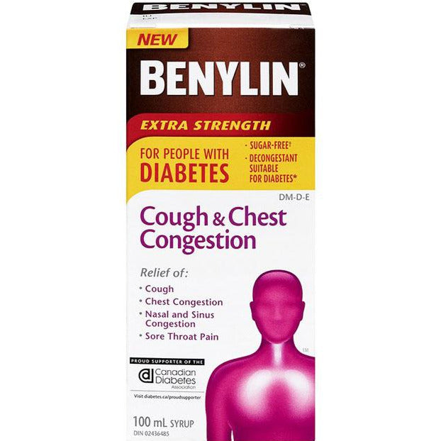 Benylin Cough & Chest Congestion for People with Diabetes