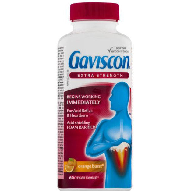 Gaviscon Extra Strength Foamtabs - Orange Burst