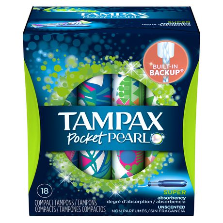 Tampax Pocket Pearl Super Tampons