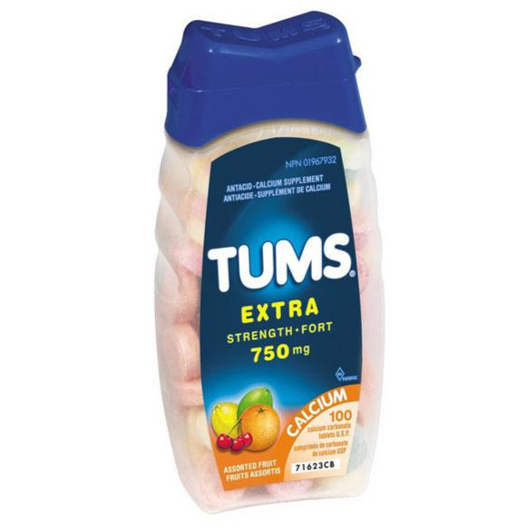 Tums Extra Strength Antacid - Assorted Fruit