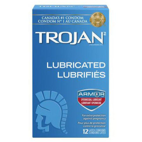 Trojan Spermicidal Lubricated Condoms