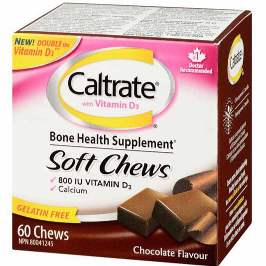Caltrate With Vitamin D Soft Chews - Chocolate