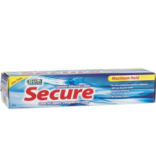 GUM Secure Denture Adhesive Cream
