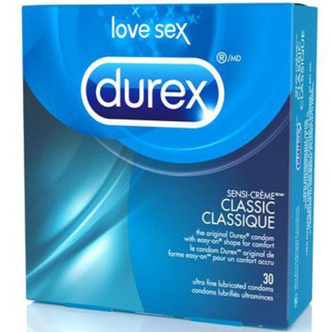 Durex Densi-Creme Classic Ultra Thin Lubricated Condoms