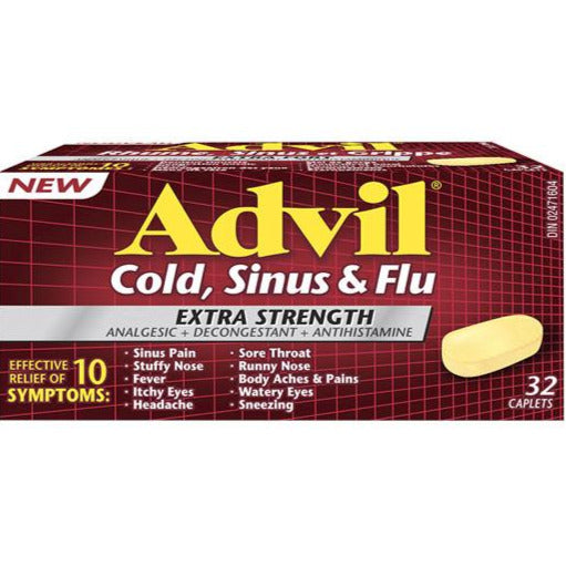 Advil Cold, Sinus & Flu Extra Strength
