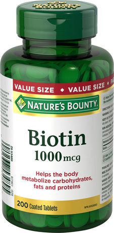 Nature's Bounty Biotin 1000 mcg