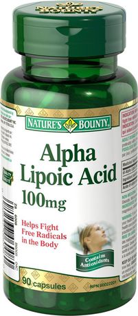Nature's Bounty Alpha Lipoic Acid 100 mg