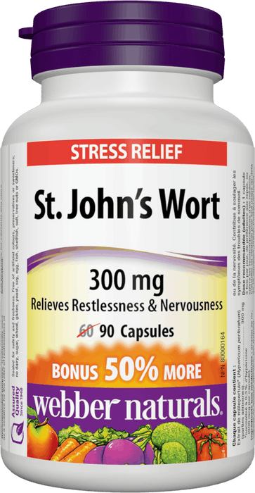Webber Naturals St. John's Wort 300 mg