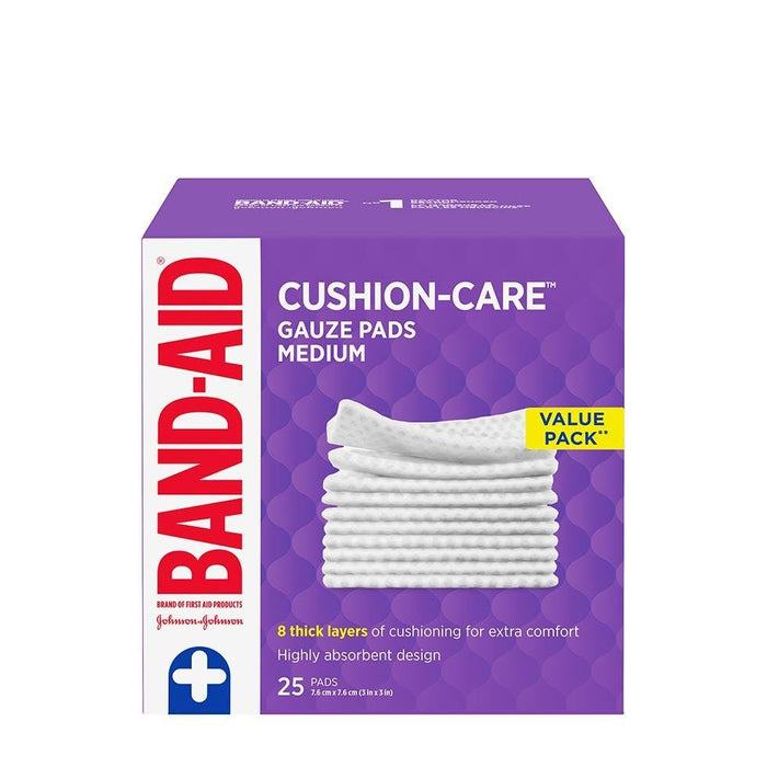Band-Aid Gauze Pads - Medium