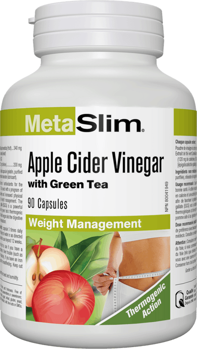 Webber Naturals MetaSlim Green Tea with Apple Cider Vinegar