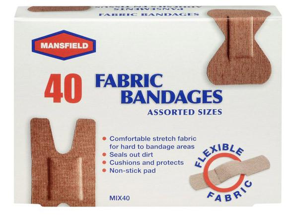 Mansfield Bandage Fabric Assorted Mix